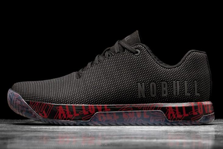 6DJZ543 Women All Love Black Trainer+ Nobull